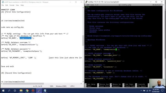 2/3 How to host multiple Websites on single EC2 Instance. LAMP stack)(AWS) смотреть онлайн