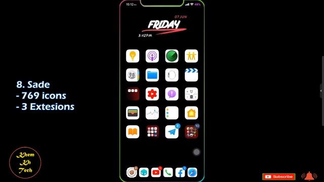 TOP 15 Beautiful Theme for Chimera & Uncover Jailbreak IOS 12 - 12.1.2 смотреть онлайн