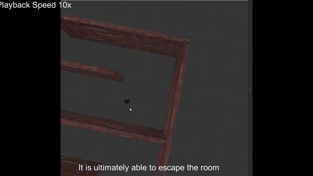 A ROS/Gazebo simulation of a robot escaping a room in presence of static and dynamic obstacles. смотреть онлайн