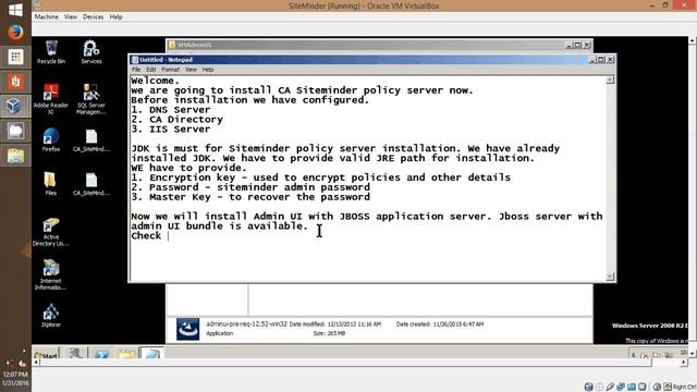 Installing CA Siteminder and Admin UI with JBOSS смотреть онлайн