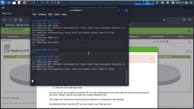 how to update openvas tool database || How to Update OpenVAS data feeds смотреть онлайн
