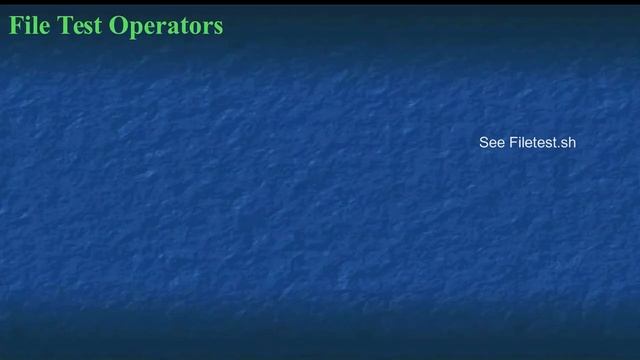 Lecture 34 Introduction to Shell File Test by NPTEL IIT MADRAS смотреть онлайн