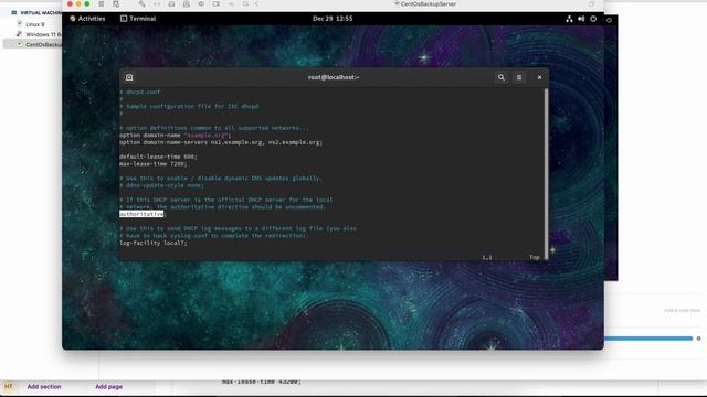 How To Configure DHCP Servers On CentOS 9