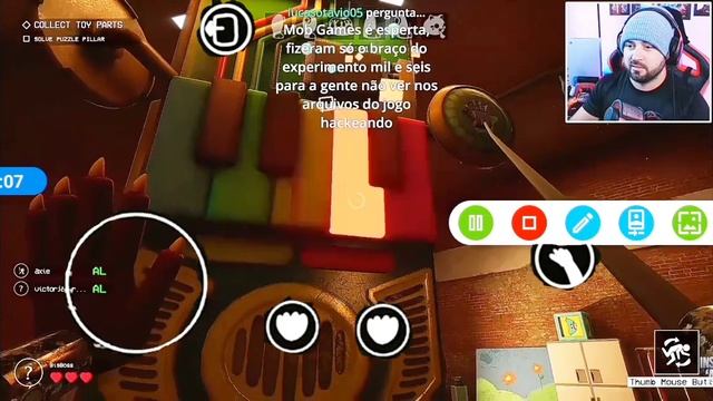 (FAKE)Peguei um Youtuber jogando Project Playtime no celular-PROJECT PLAYTIME ANDROID/IOS смотреть онлайн