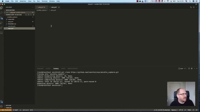 Building VmWare Virtual Machines in Ansible Tutorial смотреть онлайн