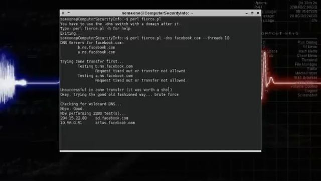 DNS Zone Transfer Bruteforce with Fierce смотреть онлайн