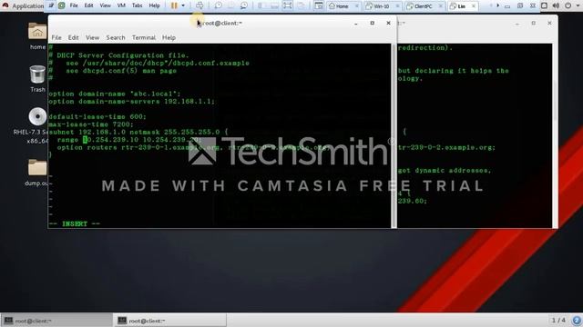 DHCP server Configuration In Redhat Linux7.3 смотреть онлайн