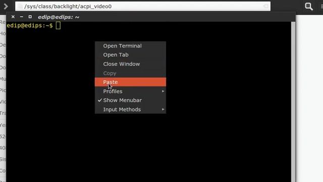 Brightness Setting from Terminal on Ubuntu смотреть онлайн