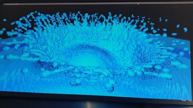 Running FluidX3D on Intel Arc A750 with interactive ASCII graphics over remote SSH смотреть онлайн