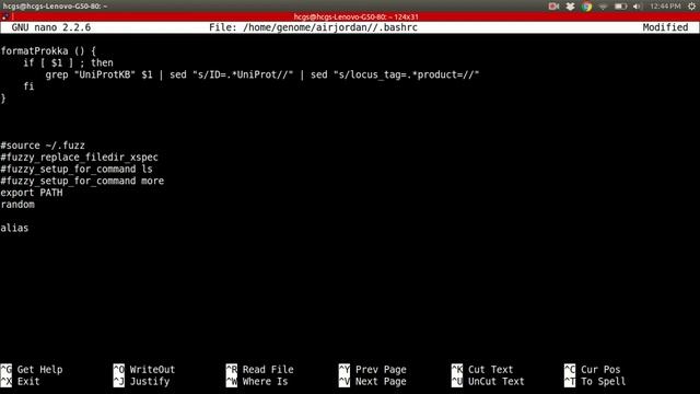 Module 12: .bashrc смотреть онлайн