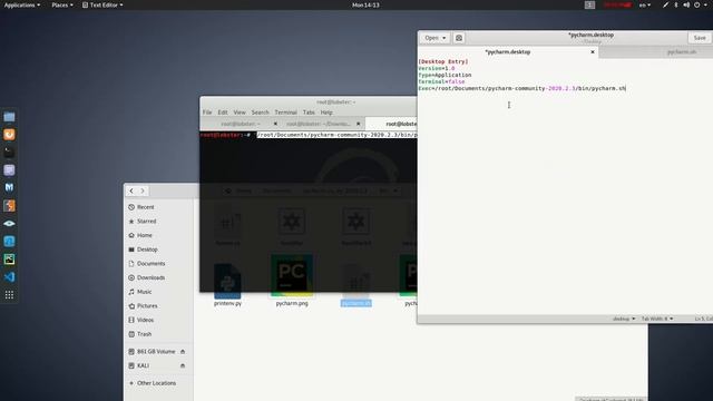 How to create desktop shortcut launcher on kali linux смотреть онлайн