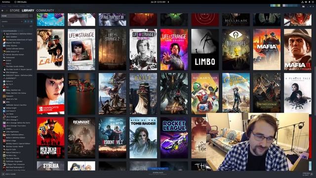 My Steam Library On Linux смотреть онлайн