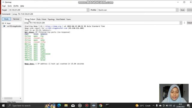 Serangan Port Scanning Menggunakan NMAP Dan Serangan Sniffing Menggunakan Wireshark #dasril #unanda смотреть онлайн