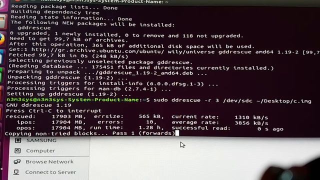 Hyperlapse of image creation on Ubuntu Linux смотреть онлайн