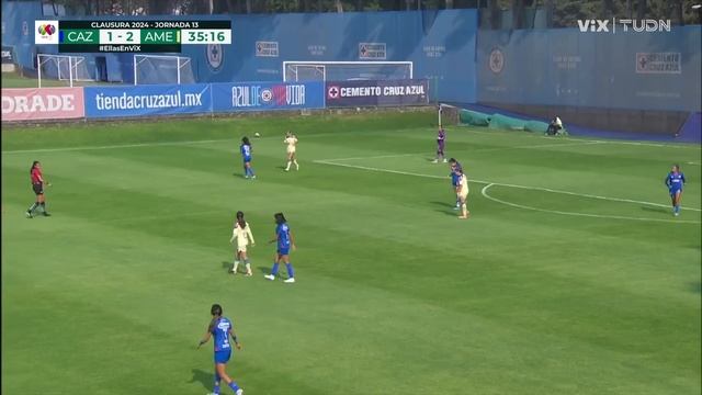Resumen y goles | Cruz Azul 1-5 América | Liga Mx Femenil - CL2024 J13 | TUDN смотреть онлайн