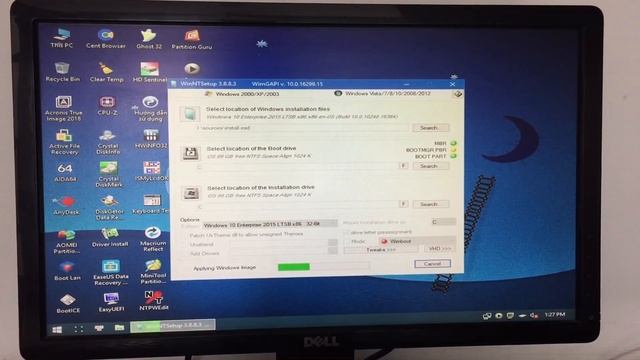 Hướng dẫn cài nhanh windows 10 bằng WinNT Setup смотреть онлайн