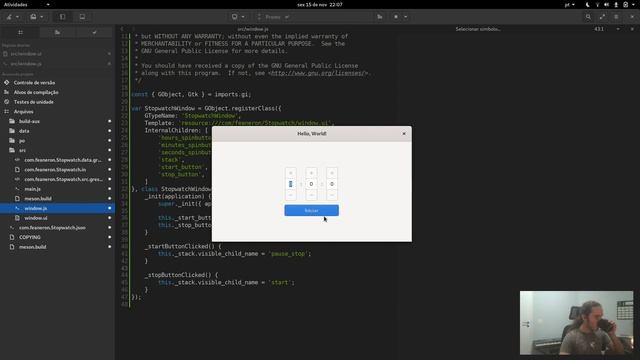 GNOME Live Coding | Criando um app GNOME (PT-BR) смотреть онлайн