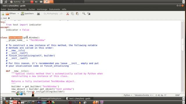 Ubuntu 10.10 : "quickly" = Objektorientierte Programmierung mit Python смотреть онлайн