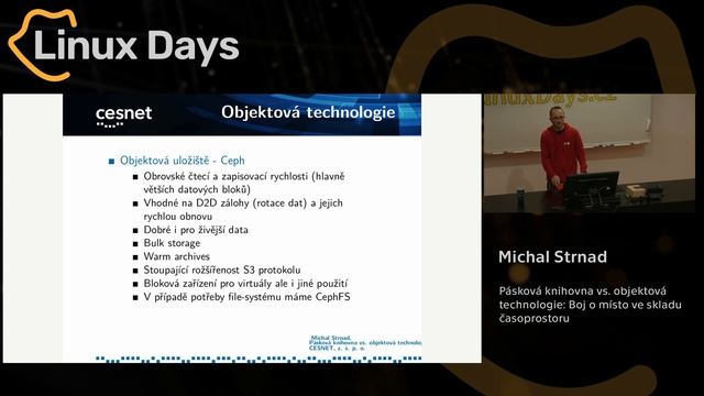 Pásková knihovna vs. objektová technologie: Boj o místo ve skladu časoprostoru (Michal Strnad) смотреть онлайн