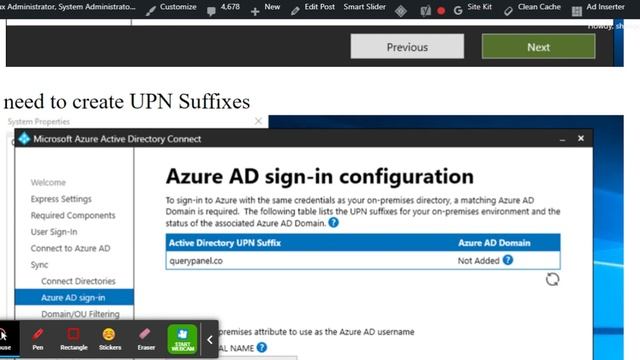 Synchronize domain users to Microsoft 365 Set up Active directory synchronization for Microsoft 365 смотреть онлайн