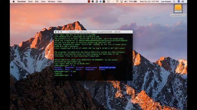 Using SSH to connect to a Raspberry Pi смотреть онлайн