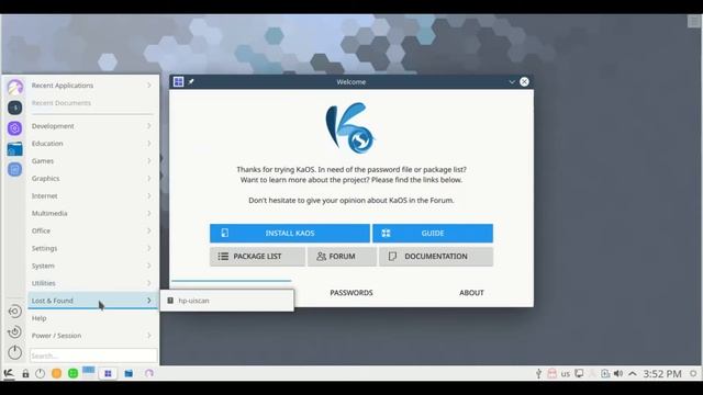 KaOS 2019.02 смотреть онлайн