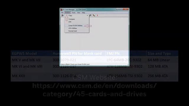 EGPWS OmniDrive and PCMCIA Cards | Honeywell Aerospace смотреть онлайн