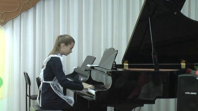 Водопьянова Александра (преп. Голубь С.В.) - В. Купревич. Элегическая серенада смотреть онлайн