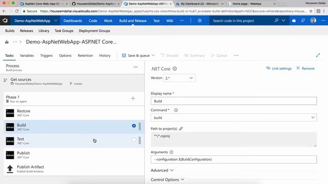 [Tuto Azure DevOps] CI CD avec Azure DevOps - ASP NET Core смотреть онлайн