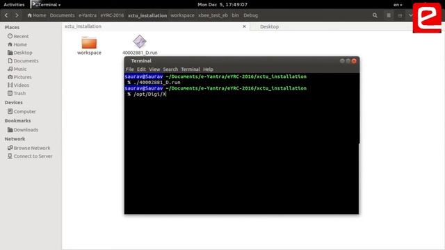 eYRDC: xbee configuration for linux смотреть онлайн