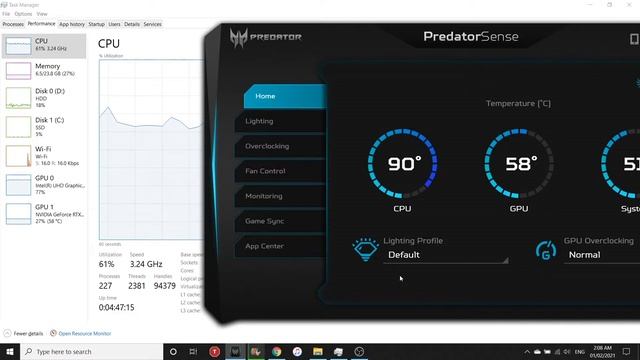 High CPU Temp - Acer Predator Helios 300 смотреть онлайн