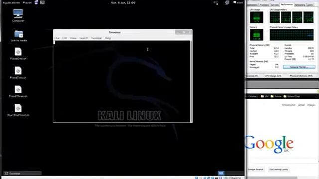 Freezing a network with Kali linux смотреть онлайн