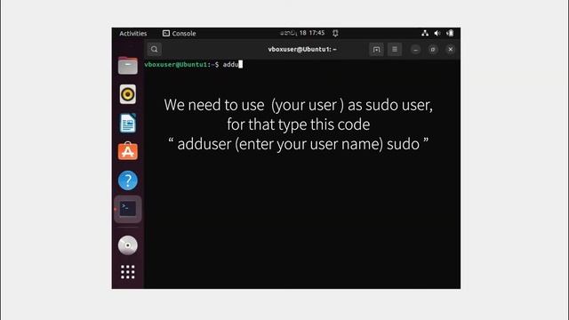 How to fix user is not in sudoers file (Ubuntu) смотреть онлайн