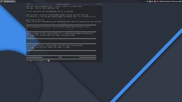 ArcoLinux : 3864 Openbox - message battery is low on desktops смотреть онлайн