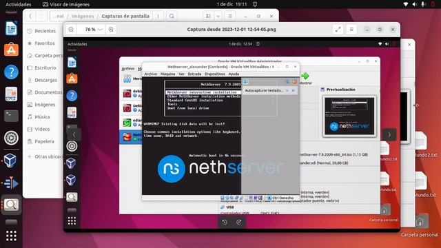 GNU/Linux Nethserver (Instalar y configurar como sistema operativo base para disponer смотреть онлайн