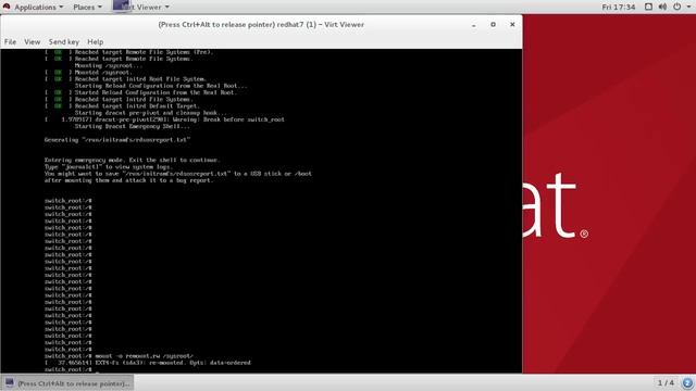 how to reset root password in redhat linux смотреть онлайн