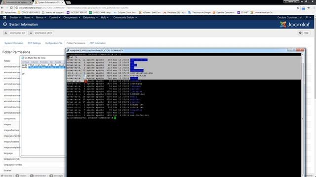 Solucion a permisos de carpeta en joomla смотреть онлайн