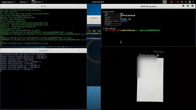 Kali Linux Hacking WPAWPA2 with Fluxion смотреть онлайн