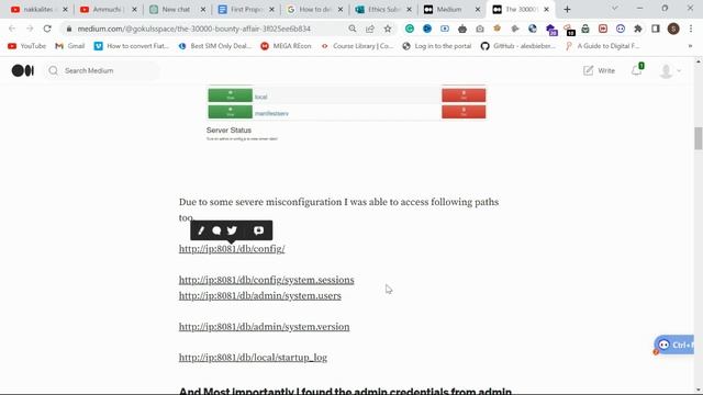 30000$ Bounty || Exploiting Port 8080 & 8081 || RCE || Jenkins RCE|| MongoExpress Authentication смотреть онлайн