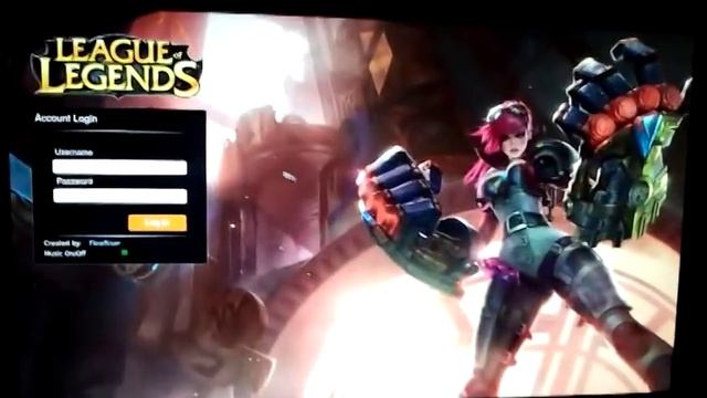 VI League of Legends Login Screen for Ubuntu 12.04 смотреть онлайн