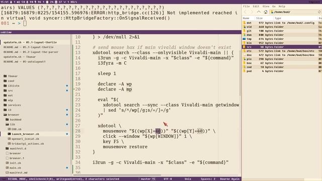 DIRTHACK: FAKE KEYSTROKES AND CLICKS WITH XDOTOOL смотреть онлайн