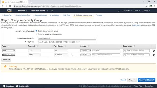 SETTING UP LINUX MACHINE ON AWS смотреть онлайн