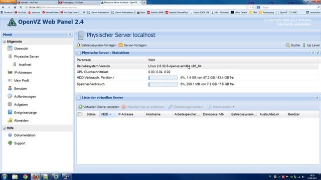 Tutorial: Mehrere vServer auf einem Root Server installieren (OpenVZ) [Deutsch] [Full-HD] смотреть онлайн