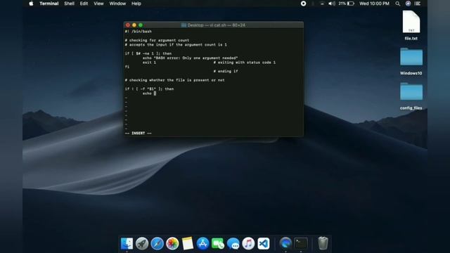 Creating cat command functionality || BASH Shell Scripting || Mahendra Gandham смотреть онлайн