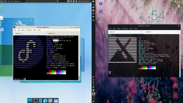 Fedora 36 (XFCE) vs MX Linux 21 (XFCE) смотреть онлайн