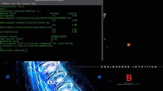 Defrag in linux. смотреть онлайн