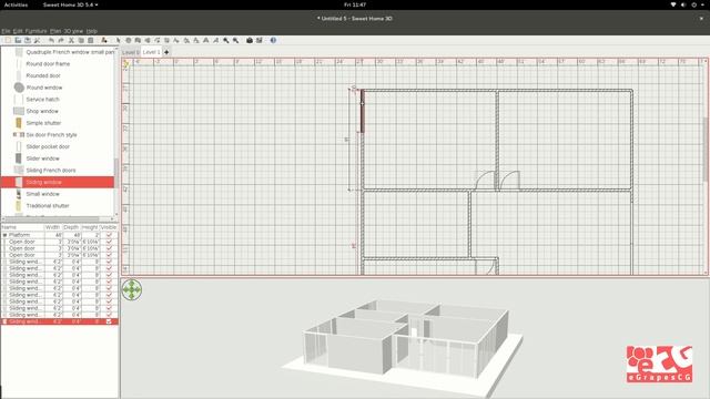 How to make photorealistic 3d house exterior and interior in sweethome3d - Part 1 - Modelling смотреть онлайн