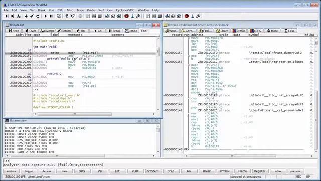 [TRACE32] JTAG External Trace on Altera SoCs Using Lauterbach смотреть онлайн