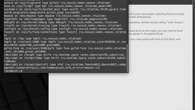 Install Linux Mint Debian Edition v5 (LMDE5) with BTRFS subvolume support смотреть онлайн