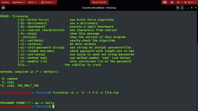 Zip file password cracking( Part-1) смотреть онлайн